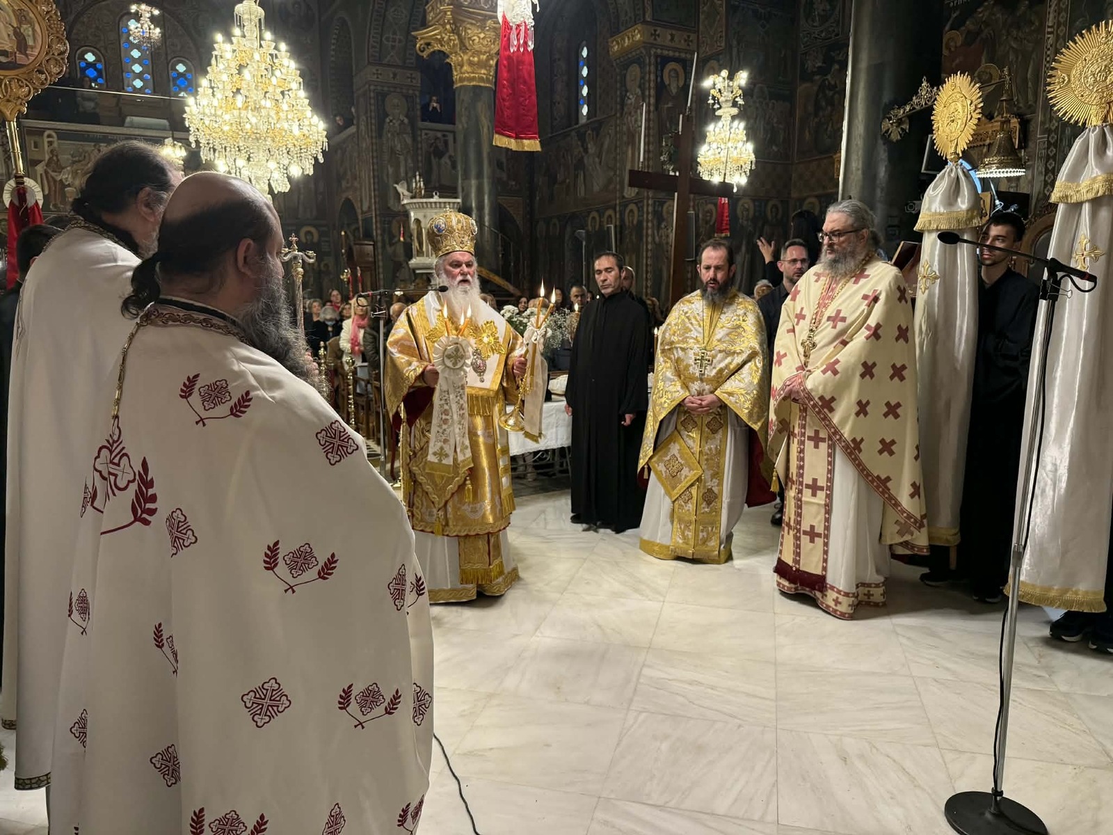 Η Τιμία Κάρα του Αγίου Χριστοφόρου του Παπουλάκου στον Ιερό Ναό Αγίων Πάντων Καλλιθέας της Ιεράς Αρχιεπισκοπής Αθηνών