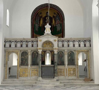 Επίσκεψη Σεβασμιωτάτου Μητροπολίτου Ιερωνύμου και Γέροντος Αμβροσίου στον ανακαινισμένο Ιερό Ναό Εισοδίων της Θεοτόκου Αιγίου