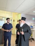 Ποιμαντική επίσκεψη του Σεβασμιωτάτου Μητροπολίτου Καλαβρύτων και Αιγιαλείας κ. Ιερωνύμου στο Γενικό Νοσοκομείο Αιγίου