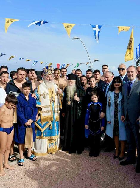 Λαμπρός εορτασμός των Αγίων Θεοφανείων στην Ιερά Μητρόπολη Καλαβρύτων και Αιγιαλείας