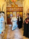 Αρχιερατική Θεία Λειτουργία στο Ασκητήριο του Οσίου Λεοντίου