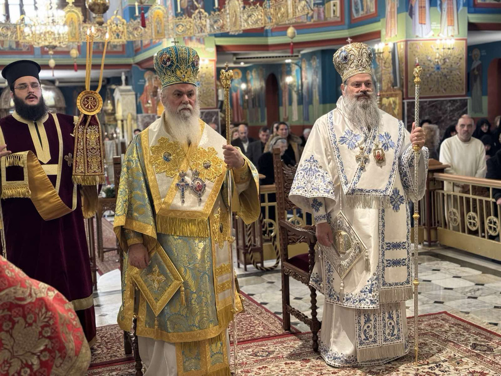 Χειροτονίες τριών Διακόνων και ονομαστήρια Σεβασμιωτάτου Μητροπολίτου πρ. Καλαβρύτων και Αιγιαλείας κ. Αμβροσίου