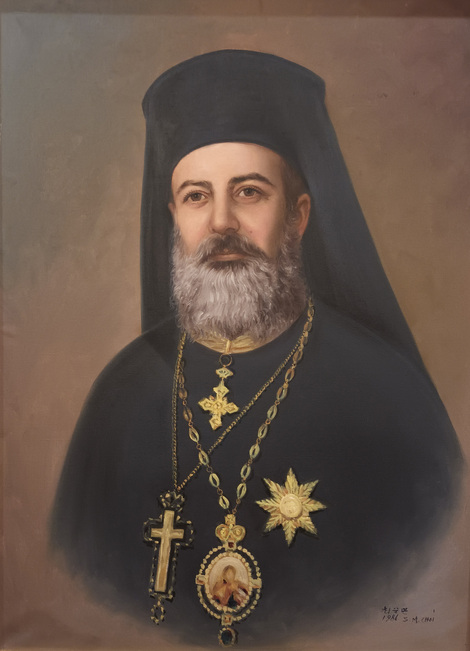 Αγαθόνικος Παπασταματίου (1945-1956)