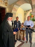 Αρχιερατικό Συλλείτουργο επί τη μνήμη του Αγίου Ενδόξου Νεομάρτυρος Παύλου του εξ Αροανίας