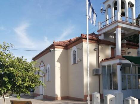 Ιερός Ναός Κοιμήσεως Της Θεοτόκου Ριζομύλου Αιγιαλείας
