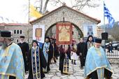 Λαμπρός εορτασμός του Ευαγγελισμού της Θεοτόκου και της 25ης Μαρτίου στην Ιερά Μονή Αγίας Λαύρας Καλαβρύτων
