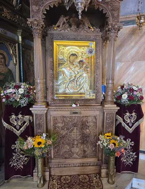 Εβδομαδιαίο πρόγραμμα Ιερών Ακολουθιών Ιερού Προσκυνήματος Παναγίας Τρυπητής (7 Ιουλίου – 13 Iουλίου 2025)