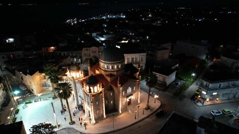 Επίσημη και πανηγυρική επαναλειτουργία Ιερού Ναού Εισοδίων της Θεοτόκου Αιγίου