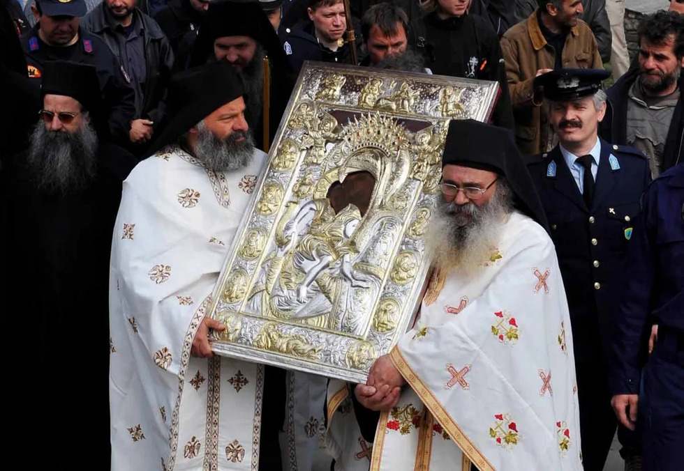  Προβολή ενημερωτικού μηνύματος για την υποδοχή της Ιεράς Εικόνος «ΑΞΙΟΝ ΕΣΤΙ» στην Ιερά Πόλη Μεσολογγίου