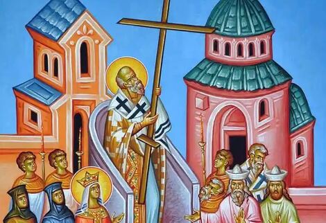  ΚΗΡΥΓΜΑ ΚΥΡΙΑΚΗΣ ΠΡΟ ΤΗΣ ΥΨΩΣΕΩΣ ΤΟΥ ΤΙΜΙΟΥ ΣΤΑΥΡΟΥ