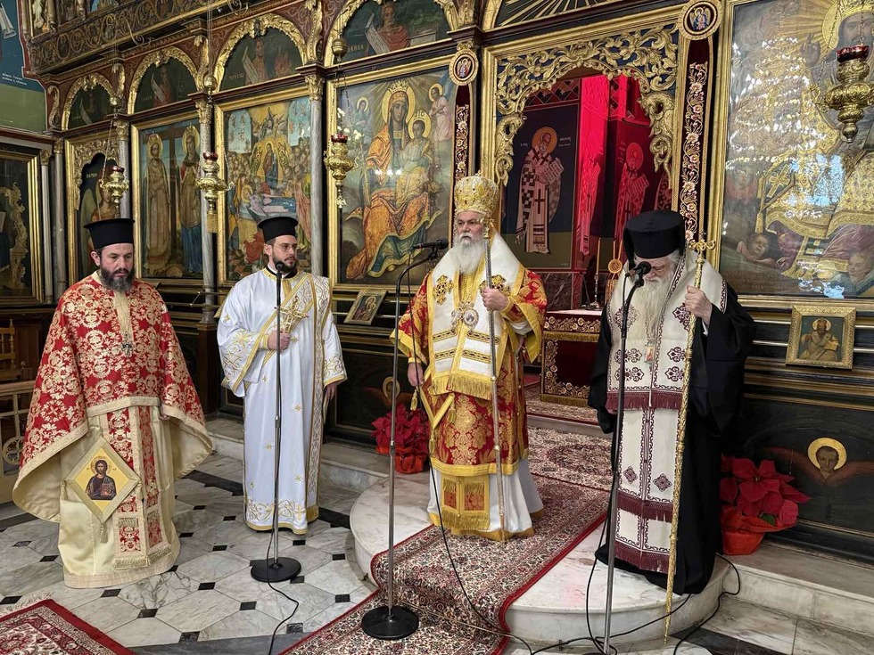 Αρχιερατική Θεία Λειτουργία και Δοξολογία για την έναρξη του νέου έτους στην Ιερά Μητρόπολη Καλαβρύτων και Αιγιαλείας