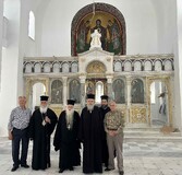 Επίσκεψη Σεβασμιωτάτου Μητροπολίτου Ιερωνύμου και Γέροντος Αμβροσίου στον ανακαινισμένο Ιερό Ναό Εισοδίων της Θεοτόκου Αιγίου