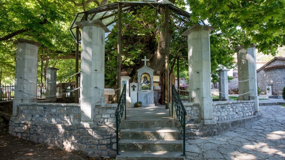 Θρησκευτική εορτή του Ιερού Προσκυνήματος Παναγίας Πλατανιωτίσσης Καλαβρύτων