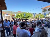 Πανηγυρική Αρχιερατική Θεία Λειτουργία στην Ιερά Μονή Αγίας Τριάδος Ακράτας Αιγιαλείας