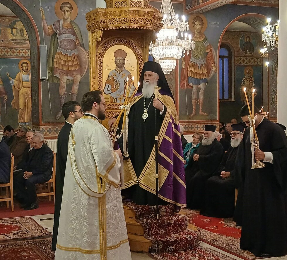 Ε΄ Κατανυκτικός Εσπερινός στην Ιερά Μητρόπολη Καλαβρύτων και Αιγιαλείας