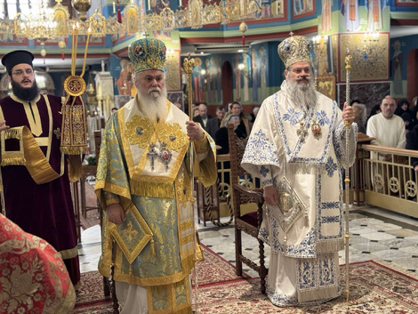 Χειροτονίες τριών Διακόνων και ονομαστήρια Σεβασμιωτάτου Μητροπολίτου πρ. Καλαβρύτων και Αιγιαλείας κ. Αμβροσίου