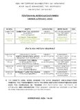 Ι.Ν.Κοιμήσεως Θεοτόκου Μαμουσιάς - Πρόγραμμα Ιερών Ακολουθιών Aπριλίου