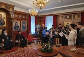 Εόρτιες ευχές κλήρου και λαού προς τον Σεβασμιώτατο Μητροπολίτη Καλαβρύτων και Αιγιαλείας κ. Ιερώνυμο ενόψει των Χριστουγέννων