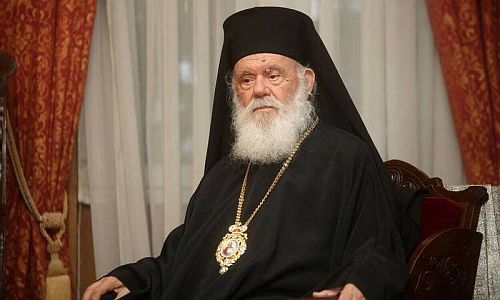 ΧΑΙΡΕΤΙΣΜΟΣ ΤΟΥ ΜΑΚΑΡΙΩΤΑΤΟΥ ΑΡΧΙΕΠΙΣΚΟΠΟΥ ΑΘΗΝΩΝ ΚΑΙ ΠΑΣΗΣ ΕΛΛΑΔΟΣ Κ. ΙΕΡΩΝΥΜΟΥ Β’ ΠΡΟΣ ΤΟ Δ΄ΣΥΝΕΔΡΙΟ ΝΕΟΛΑΙΑΣ ΤΗΣ ΙΕΡΑΣ ΜΗΤΡΟΠΟΛΕΩΣ ΚΑΛΑΒΡΥΤΩΝ ΚΑΙ ΑΙΓΙΑΛΕΙΑΣ