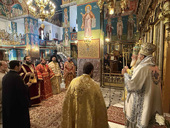 Χειροτονίες τριών Διακόνων και ονομαστήρια Σεβασμιωτάτου Μητροπολίτου πρ. Καλαβρύτων και Αιγιαλείας κ. Αμβροσίου