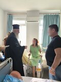Ποιμαντική επίσκεψη του Σεβασμιωτάτου Μητροπολίτου Καλαβρύτων και Αιγιαλείας κ. Ιερωνύμου στο Γενικό Νοσοκομείο Αιγίου