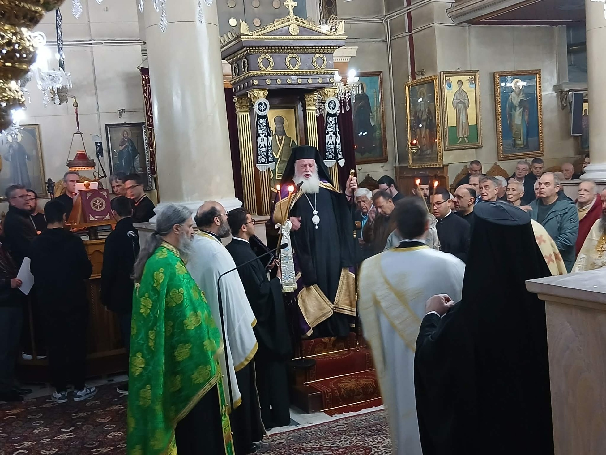 Δ΄ Κατανυκτικός Εσπερινός στην Ιερά Μητρόπολη Καλαβρύτων και Αιγιαλείας