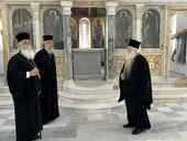 Επίσκεψη Σεβασμιωτάτου Μητροπολίτου Ιερωνύμου και Γέροντος Αμβροσίου στον ανακαινισμένο Ιερό Ναό Εισοδίων της Θεοτόκου Αιγίου