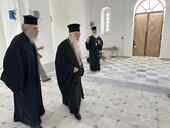 Επίσκεψη Σεβασμιωτάτου Μητροπολίτου Ιερωνύμου και Γέροντος Αμβροσίου στον ανακαινισμένο Ιερό Ναό Εισοδίων της Θεοτόκου Αιγίου