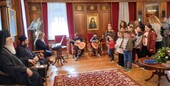 Εόρτιες ευχές κλήρου και λαού προς τον Σεβασμιώτατο Μητροπολίτη Καλαβρύτων και Αιγιαλείας κ. Ιερώνυμο ενόψει των Χριστουγέννων