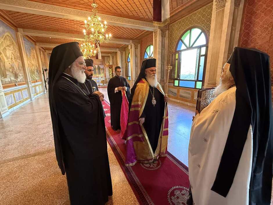Λαμπρός εορτασμός της Κοιμήσεως της Θεοτόκου στην Ιερά Μονή Μεγάλου Σπηλαίου Καλαβρύτων
