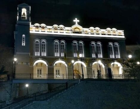 Εβδομαδιαίο πρόγραμμα Ιερών Ακολουθιών Ιερού Προσκυνήματος Παναγίας Τρυπητής (8 Σεπτεμβρίου - 14 Σεπτεμβρίου 2025)