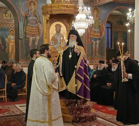 Ε΄ Κατανυκτικός Εσπερινός στην Ιερά Μητρόπολη Καλαβρύτων και Αιγιαλείας