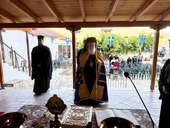 Πανηγυρική Αρχιερατική Θεία Λειτουργία στην Ιερά Μονή Αγίας Τριάδος Ακράτας Αιγιαλείας