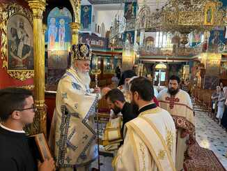 Χειροτονία εις Διάκονο του μοναχού Σωφρονίου