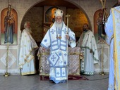 Πανηγυρική Αρχιερατική Θεία Λειτουργία στην Ιερά Μονή Αγίας Τριάδος Ακράτας Αιγιαλείας