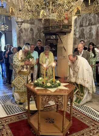 Λαμπρός Εορτασμός της Υψώσεως του Τιμίου Σταυρού στην Ιερά Μονή Μεγάλου Σπηλαίου Καλαβρύτων