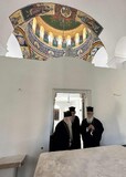 Επίσκεψη Σεβασμιωτάτου Μητροπολίτου Ιερωνύμου και Γέροντος Αμβροσίου στον ανακαινισμένο Ιερό Ναό Εισοδίων της Θεοτόκου Αιγίου
