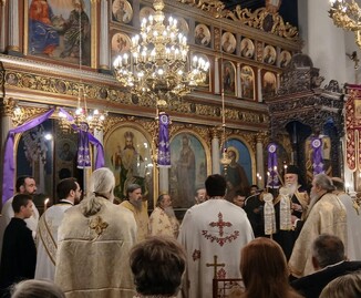 Α΄ Κατανυκτικός Εσπερινός (της Συγχωρήσεως) στην Ιερά Μητρόπολη Καλαβρύτων και Αιγιαλείας