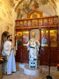 Αρχιερατική Θεία Λειτουργία στο Ασκητήριο του Οσίου Λεοντίου