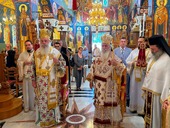Αρχιερατικό Συλλείτουργο επί τη μνήμη του Αγίου Ενδόξου Νεομάρτυρος Παύλου του εξ Αροανίας