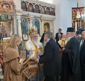 Επίσημη και πανηγυρική επαναλειτουργία Ιερού Ναού Εισοδίων της Θεοτόκου Αιγίου